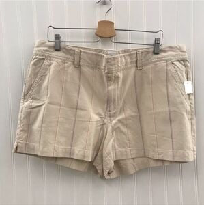 GAP Mid Rise City Shorts with Multi Color Stripes